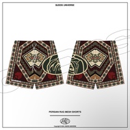 GUDDS UNIVERSE - “PERSIAN RUG” MESH SHORT