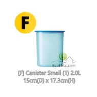 TUPPERWARE One Touch Canister [Canister BLUE 2.0L] Airtight Liquid Tight Keep crispy