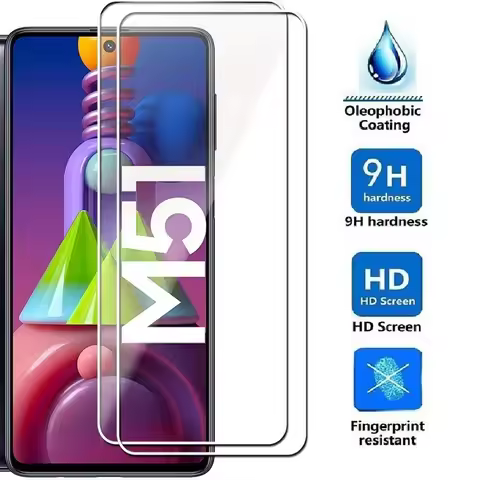 For Samsung M51 6.7" Protective Tempered Glass For samsung m51 M m 51 Explosion proof Screen Protect