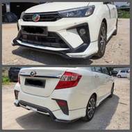 Perodua Bezza 1st Generation 2020 Gear Up Skirting Body Kit ABS Ready Stock