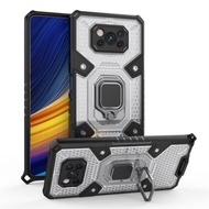 適用小米PocoX3Pro手機殼保護套poco x3全包鏡頭mi米pocox3nfc氣囊防摔M2102J20SG帶磁吸指環X3外殼子por散熱