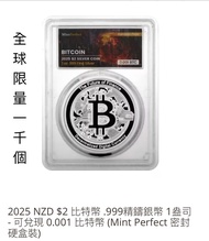 比特幣 Bitcoin （可兌現 0.001 比特幣）