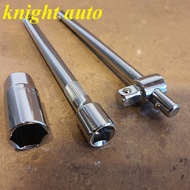 1/2DR 21mm 1pc spark plug Socket, 1pc Extension socket , 1pc T Sliding Bar (1ser/3pcs) ID33274