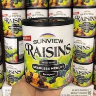 [Delicious Standard Goods] Sunview Raisin Usa Seedless Raisins - 425g Box