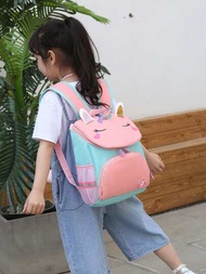 nueva llegada unicornio de dibujos animados con estampado de niños Mochila para niñas , Bolsa para la escuela