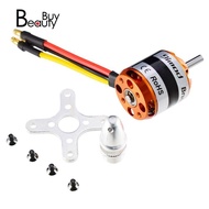 D2836 2836 Brushless Motor 2- 4S Lipo 4mm Shaft Diameter Suitable for 40A ESC Fixed-Wing Models Dron