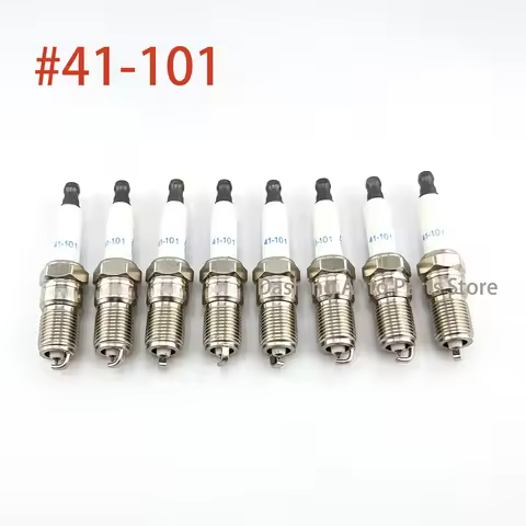 8Pcs 41-101 12568387 Iridium spark plug For Chevrolet Buick Regal Century GL8 41101 Oil engine ignit