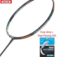 (Siap Pasang Tali 4-knot +Foc Grip) Apacs Tan Wee Keong Endorsed Racket Fantala Pro 01 (Original)Badminton Racket (1pcs)