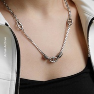 Arnaé Archive 田 Horseshoe Chain Necklace Unisex Stainless Steel Chain Necklace Stainless Steel Jewel