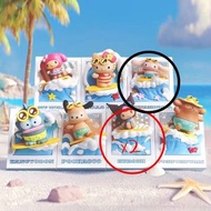 (賣/換)Sanrio  Miniso 名創優品 夏日衝浪系列 玉桂狗 大耳狗 Cinnamoroll Kuromi 三文魚 切片君 掛飾 掛件 景品 吊飾 公仔 三麗鷗 掛件 扭蛋 日本 玩具 公仔