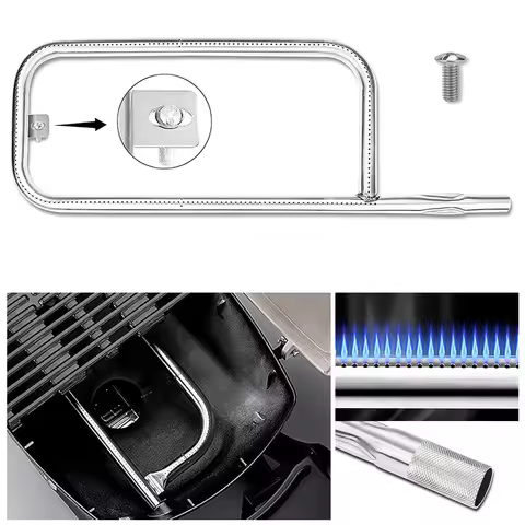 60040 60041 Grill Burner Tube 304 Stainless Steel Burner for Weber Q100 Q120 Q1000 Q1200 for Weber Q
