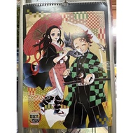 Demon Slayer Sword Wall Calendar 2022