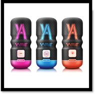 Original Wave Cup Pleaure Cup Sensual Toys For men 3 Style Male Masturbator Cup, Realistic Sensual M
