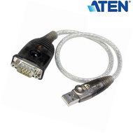 !!มาแล้ว!! ATEN สาย USB to Serial สาย USB to RS232 รุ่น UC-232A (สีเงินน้ำตาล)