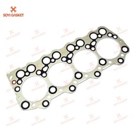 4D32 ME013330- Engine Cylinder Gasket Cylinder Gasket Exhaust Manifold Gasket Intake Manifold