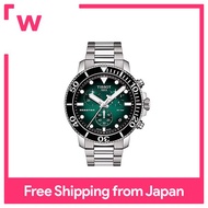 TISSOT Men's TISSOT Sea Star 1000 Chronograph Green dial with bracelet T1204171109101 [].