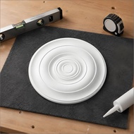 Material Ceiling Medallion Elegant Design Round Ceiling Medallion Lightweight