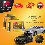 100% ORIGINAL NGK G-POWER PLATINUM SPARK PLUG LKAR7AGP-D PERODUA BEZZA 1.3 / MYVI D20N (2018~)