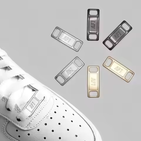 Shoelace Buckle Metal Shoelaces Accessories AF1 Shoelaces buckle Metal Lace Lock DIY Sneaker Kits La