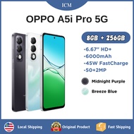 OPPO A5i Pro 5G Smartphone | 8GB Ram + 256GB Rom | 6000mAh Battery | 45W SUPERVOOC | OPPO Malaysia W