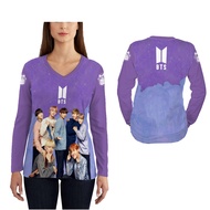 BTS Women's Long Sleeve Fullprint Jersey