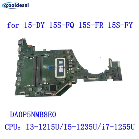 DA0P5NMB8E0 for HP 15-DY 15T-DY 15S-FQ 15S-FR 15S-FY Latop Motherboard N08770-001 N08771-601 N08774-