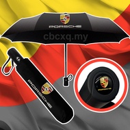 Porsche Umbrella Panamera Macan Cayenne 718 911 Taycan Carrera GT Boxster Cayman 917 Pajun 981 Bergs