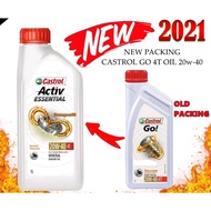 CASTROL GO, 20W40 ENGINE OIL(100%)