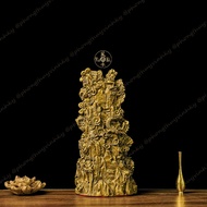 Avalokitesvara standing with 9 Dragons - Nine Dragon Bodhisattva - Bronze Worship Statue