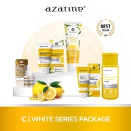 AZARINE 5PCS C White Package - Cleanser + Serum + Night + Day + Toner