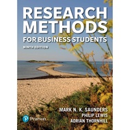 Business - Research Methods for Business Students 9th Edition