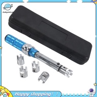 【ouwym9al】Spoke Torque Wrench 2-10 NM Motorcycle Spoke Wrench Set Steel Torque Wheel Spoke Spanner w
