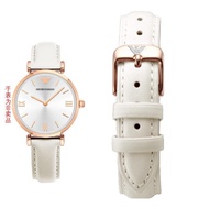 Watch Strap armani armani ar1956 Strap Suitable for Gypsophila 1840 80036 Women's Watch Genuine Leat
