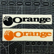 Cutting Sticker ORANGE stiker MTB
