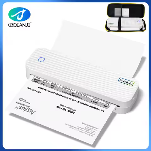 A4 Portable Thermal Printer Support A4 Thermal Paper Document Photos Wireless Bluetooth Mobile Trave
