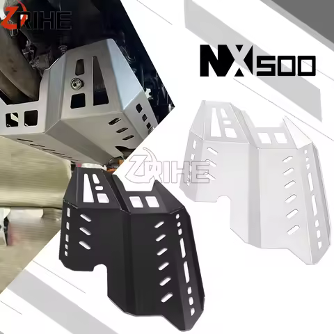 For honda CB500X CB 500X CB500 X NX400 NX500 CNC Skid Plate Foot Rests NX nx400 Bash Frame Engine Co
