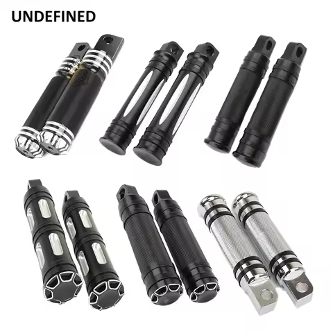 Motorcycle Front Rear Foot Peg Footrest Pedal for Harley Sportster 883 1200 XL Touring Road King Dyn
