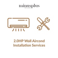 Professional Wall Air Conditioner (2.0HP) Installation Service