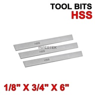 MATA Hss Chisel 1/8 X 3/4 X 6 Tool Bit 1/8*6 Cutting Lathe Blade 1/8X3/4X6