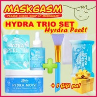 JSKIN HYDRA TRIO SET - HYDRA MOIST, HYDROP SERUM, HYDRA PEEL or HYDRA SUNSCREEN - 3-IN-1 SET