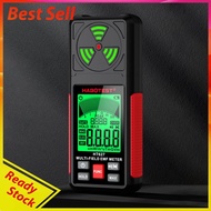 HT627 3 in 1 EMF Magnetic Field Detector Buzzer Alarm EMF Reader Tester Auto Off