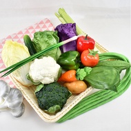 fake eggplant Simulation Cucumber Vegetable Model Portuguese Fake Broccoli Vegetables Kitchen Decora
