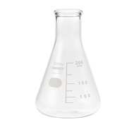 【DIRECT FROM JAPAN】Shibata Science Triangular Flask with Graduations 200mL 010530-20051A