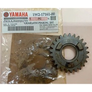 YAMAHA DT125 SPROCKET SHAFT GEAR 6TH PINION (25T) 1W2-17161-00