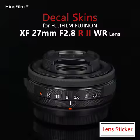 Fuji XF27 F2.8 II Lens Premium Decal Skin for FUJIFILM Fujinon XF27mm F2.8 RII WR Lens Protector Ant