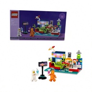 40687 Promotion Series Alien Space Restaurant Building Blocks Puzzle Toys Children's Gifts