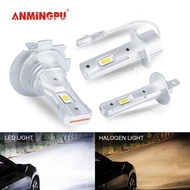 2pcs H7 Small Canbus H3 LED Bulb 40W 6000K 3000K Fog Lights