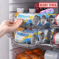 CJ Refrigerator Organizer Bins Soda Can Dispenser Beverage Holder Fridge Freezer Kitchen Storage
