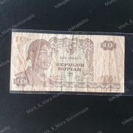 Uang 10 rupiah Sudirman 1968