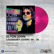 Elton John - Legendary Covers '69 - '70   Pink Vinyl  |  Brand-New &amp; Sealed | Vinyl Records | Plaka | Slipmat Records